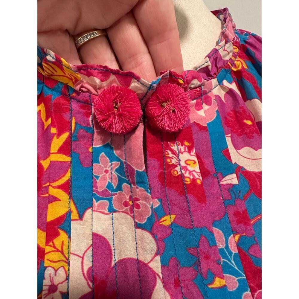 Figue Pippa Floral Tiered Ruffle Dress Size XL - Picture 7 of 13